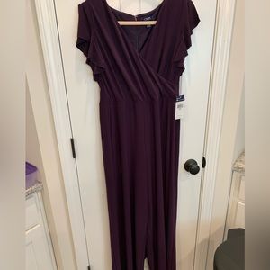 NEW WITH TAGS Purple Formal Jumpsuit